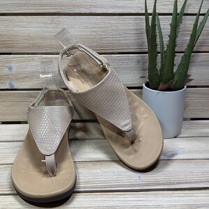 UTENAG Arch Support Sandals Orthotic Adjustable Toe Prong Size 38